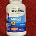 PreserVision AREDS Eye Vitamin & Mineral Supplement 240 Count Exp 11/24