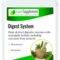 Digest System Aid Super Enzymes 90 Capsules Healthy Digestion Supports , Vegans