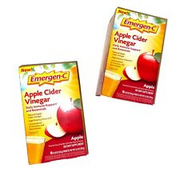 2 Emergen-C Apple Cider Vinegar Daily Immune Support Drink Packets