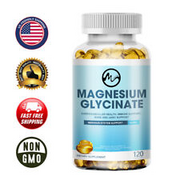 Magnesium Glycinate & Vitamin D3,Zinc Improve Sleep,Muscle Bone Health Support