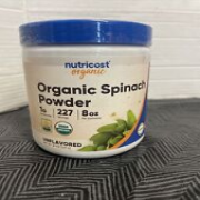 Nutricost Organic Spinach Powder 8oz - Vegetarian, Certified USDA Organic