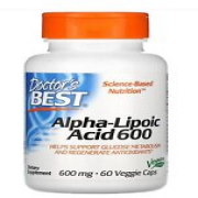 Doctors Best Alpha Lipoic Acid 600mg 60 VegCap