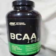 JUMBO Optimum Nutrition BCAA 1000 mg Amino Acid 400 Capsules Exp 06/25