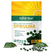 Sunlit Best - Organic Spirulina - Natural Super Greens Supplements for Immune...