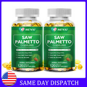 2Packs Saw Palmetto Premium Prostate Health Support Supplement for Men Health