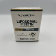 Liposomal Fisetin Supplement With Quercetin 60ct Exp 4/26