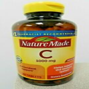 Nature Made C 1000mg Immune System Antioxidant Support 300ct EXP 09/2026^ NEW