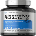 Horbaach Electrolyte Tablets | 200 Count | Vegetarian | Keto-Friendly | Non-Gmo,