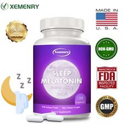 Melatonin 20mg - Night Sleep Aid Supplements,Helps Relax,Asleep Quickly & Longer