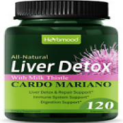 Silymarin Milk Thistle Liver Detox Capsules for Fatty Liver, Alcachofa Y Cardo M