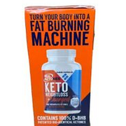 Real Ketones Keto Weightloss + Charged Energy Fat Burn DBHB 60 Capsules 1/23