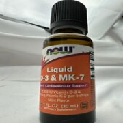 NOW Foods Liquid D-3 & MK-7, 1 fl. oz.
