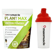 Maximuscle Plant Max - 480g - Chocolate with Shaker