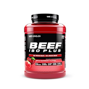 OUT ANGLED Beef Iso Plus, Beef Protein Isolate Powder, High Protein, Zero Fat and Sugar | 1.8kg, Apple Raspberry | Halal, Paleo and Keto Friendly, Dairy and Gluten Free