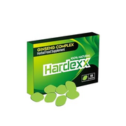 HARDEXX Green- Ginseng Complex - The Most Effective Natural, Powerful and Fast Acting Food Supplement for Men! - (Pack of 10 Tablets)