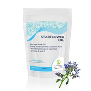 STARFLOWER Borage Seed Oil Softgel Capsules - 250mg Gamma-Linolenic Acid - Enhanced Formula for Optimal Your Health