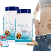 15 Day Gut Cleanse,Gut and Colon Support,15 Day Cleanse Pills,Help Gut Cleanse&Colon Cleanse,Supports Weight Loss,Electrolytes Relieves Constipation & Bloating for Stomach Bloating (2)