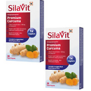 2xPack SilaVit Premium Turmeric (Curcuma)  - 60 Capsules