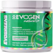 Evogen Evogreens Naturals 216g | 4 Geschmacksrichtungen | Spirulina Weizengras Probiotika