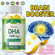 Brain Booster Reich An Omega-3-Fettsäuren Und DHA 1000 Mg Pro Portion