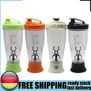 350ml Electric Protein Powder Mixing Cup Travel Sports Automatic Shaker Bottle D