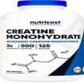 Nutricost Creatine Monohydrate 3g, 500 Capsules (750mg Per Capsule)