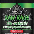 Angry Supplements Raw Rage Pre-Workout + Testosterone Booster Drink 270 Gram