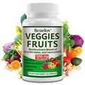Veggies Fruits - Whole Food Supplement with Superfood Fruits and Vegetables
