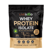 Whey Protein Isolate with Colostrum Grass Fed Chocolate 846 G