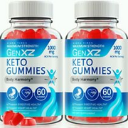 (2 Pack) GenXZ Keto Gummies, Effective Weight Loss Supplement to Burn Extra Fat