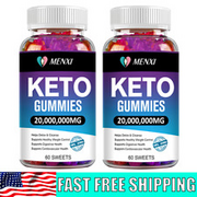 2 Packs Keto ACV Gummies Advanced Weight loss,Energy Levels,Appetite Suppressant