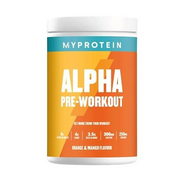 Myprotein Alpha Pre Workout, Orange Mango, 600g, mit Beta Alanin, L Citrullin, Citrullin Malat