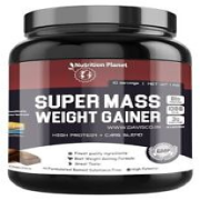 Nutrition Planet Super Mass Weight Gainer Powder with Vitamins & Minerals 1KG FS