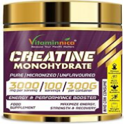 Creatine Monohydrate Unflavoured - 100 servings 300gms - Vitaminnica