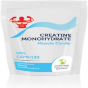 Creatine Monohydrate Capsules 750Mg Veg HPMC X500 Capsules Muscle Candy Ergogeni