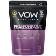 Pre Workout Powder Vow Nutrition 28 Servings Creatine Caffeine B12 Preworkout