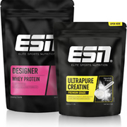 ESN Designer Whey Protein Powder, Vanilla, 1000 G + ESN Ultrapure Creatine Monoh
