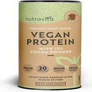 Vegan Protein Powder - Chocolate Flavour - Plant-Based High Protein 25G Protein