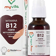 Vitamin B12 Forte methylcobalamin 100mcg Drops 30ml MyVita