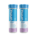 Nuun Active: Grape Electrolyte Enhanced Hydration Tablets (2 Tubes of 10 Tabs)