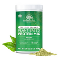 GoldenSource Proteins, Matcha, Plant Based Protein Powder, Protein Mix, Protein Powder with 22 Vitamins & Minerals, 16g of Protein, & Complete Amino Acid Profile, Vegan Protein Powder