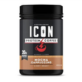 ICON Meals Protein Coffee, Premium Whey Protein, 150mg of Caffeine, Nootropic Blend, Gluten-Free & Non-GMO, Energy and Focus, Keto Friendly, Low Carb, High Protein (Mocha Cappuccino)