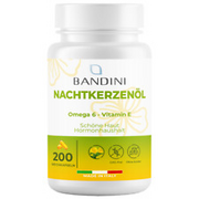 Bandini® Nachtkerzenöl 200 Softgel (2000mg pro Tagesdosis), ohne Zusätze
