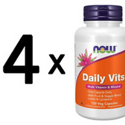 (480 g, 166,66 EUR/1Kg) 4 x (NOW Foods Daily Vits - 120 vcaps)