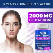 Glutathion – 2000 Mg – Glatte Haut, UV-Schutz – Kostenloser Versand