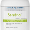 Arthur Andrew Medical, Serretia, Serrapeptase Formula for Muscle and Sinus Support, 90 Capsules