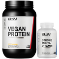 BARE PERFORMANCE NUTRITION BPN Vegan Vanilla Protein + Strong Multivitamin Bundle