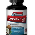 Fat Burner For Men - Coconut Oil 3000mg - Appetite Suppressants Diet Capsules 1B