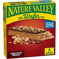 Nature Valley Wafer Bars Peanut Butter Chocolate 5 Bars 6.5 OZ