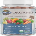Garden of Life Organics Men's Gummy Vitamins - Berry - 120 Count (Pack 1)